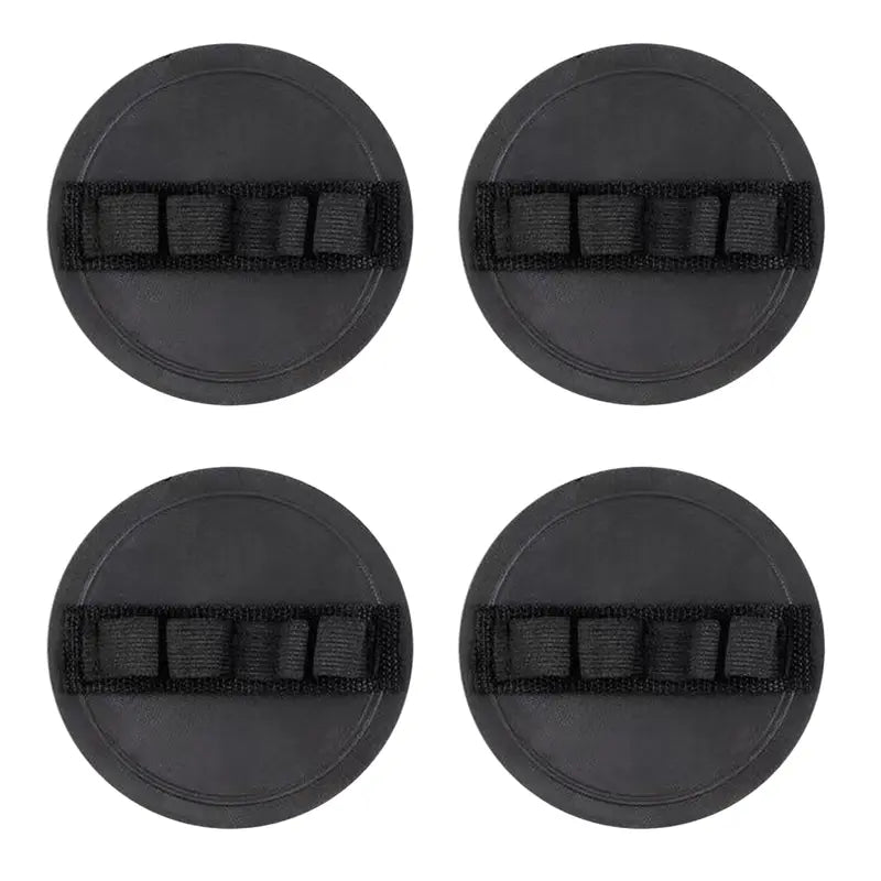 4-Pack Soft Rubber Shower Scrubbers for Gentle Exfoliation, Deep Cleansing & Smooth, Refreshed Skin