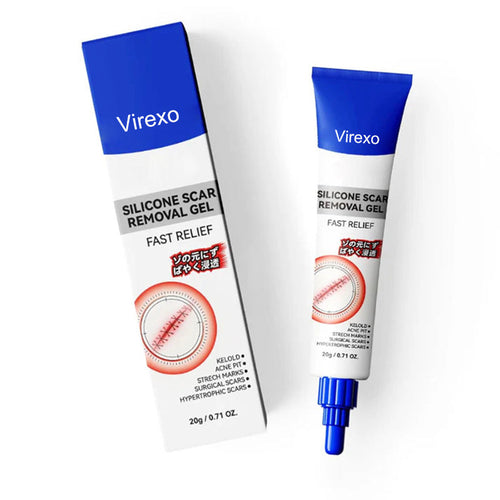 Virexo®Silicone Scar Gel for Old & New Scars — Lightweight, Fast-Absorbing Care for Face & Body