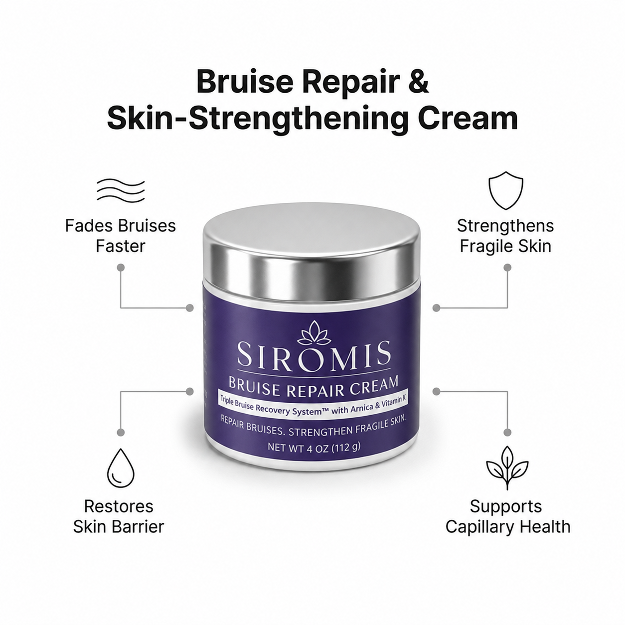 💥75K+ SOLD💕- Siromis® Bruise Repair & Skin-Strengthening Cream