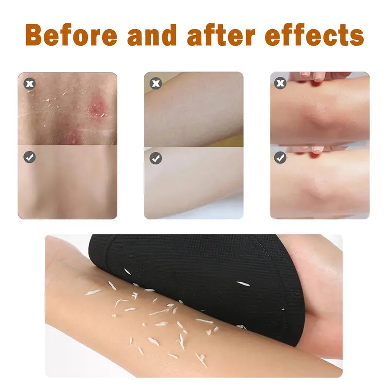 4-Pack Soft Rubber Shower Scrubbers for Gentle Exfoliation, Deep Cleansing & Smooth, Refreshed Skin