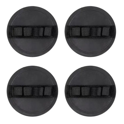 4-Pack Soft Rubber Shower Scrubbers for Gentle Exfoliation, Deep Cleansing & Smooth, Refreshed Skin